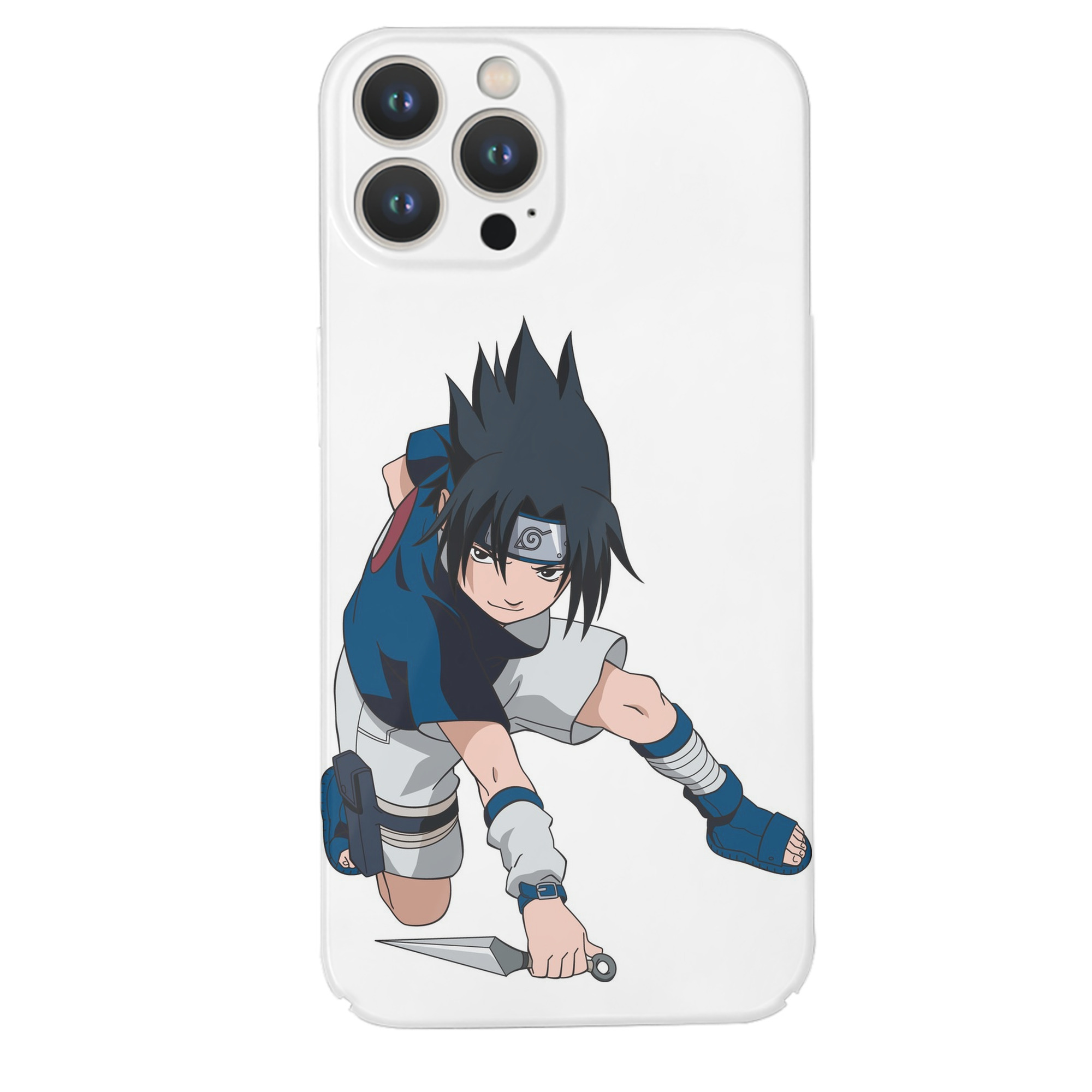 （画像用） NARUTO -ナルト- うちは サスケ Uchiha Sasuke 【iPhone 14シリーズ対応】ハードケース